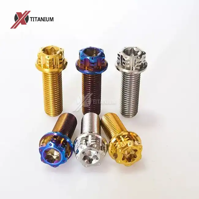 Titanium Torx Flanged Bolt For Motorcycle Tuning